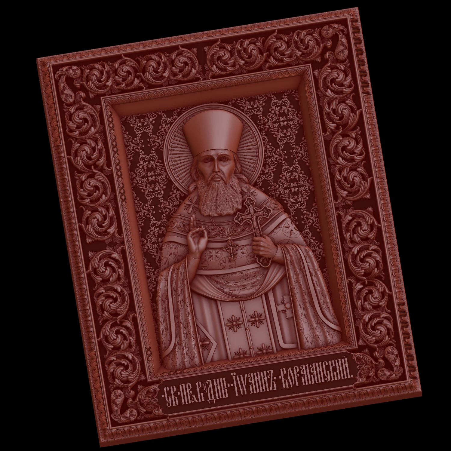Relief 3D Print Model .c4d .max .obj .3ds .fbx .stl .blend