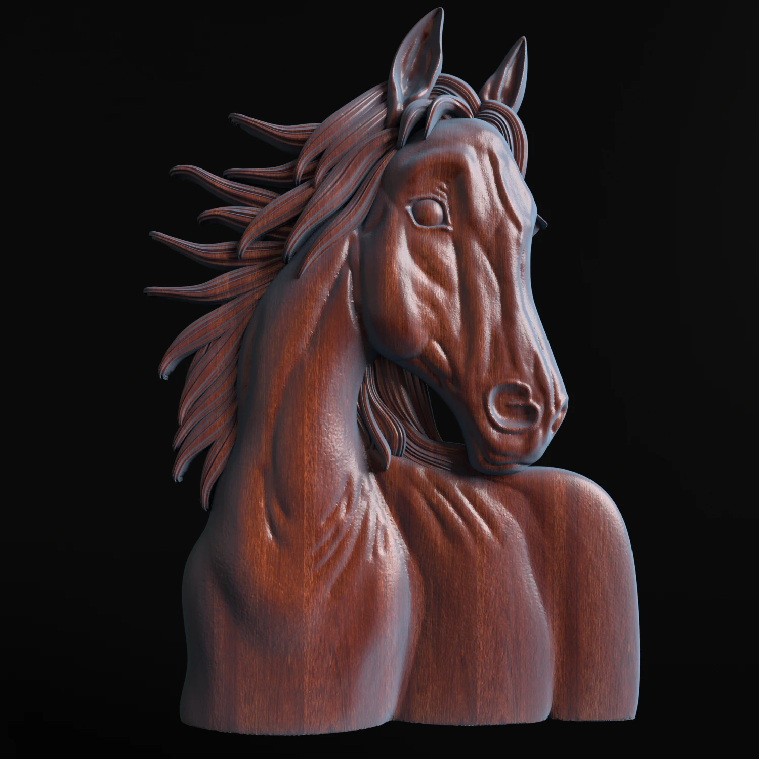 Relief 3D Print Model .c4d .max .obj .3ds .fbx .stl .blend 