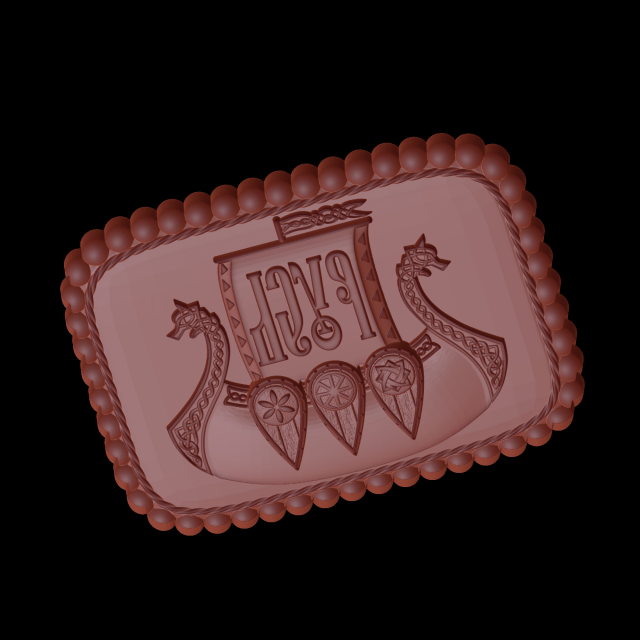 Relief 3D-Druckmodell .c4d .max .obj .3ds .fbx .stl .blend 