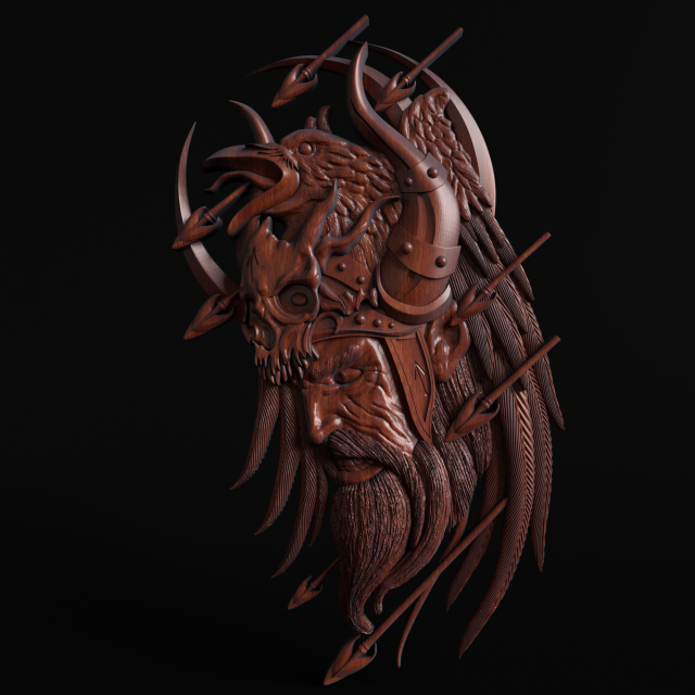 Relief 3D Принт Модель .c4d .max .obj .3ds .fbx .stl .blend 