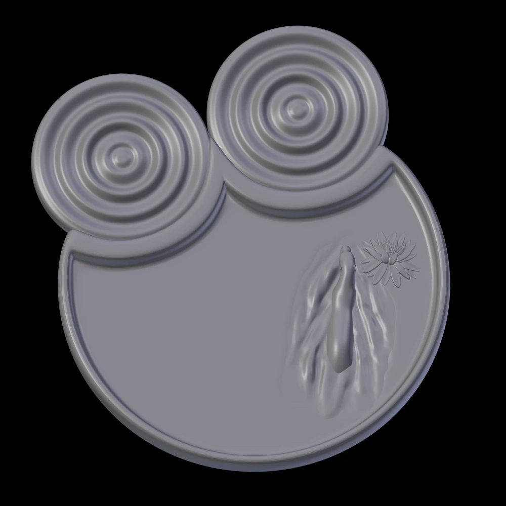 Relief 3D Print Model .c4d .max .obj .3ds .fbx .stl .blend 