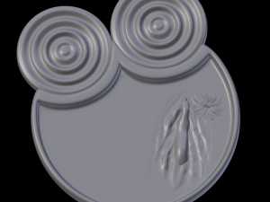 Relief 3D-printmodel