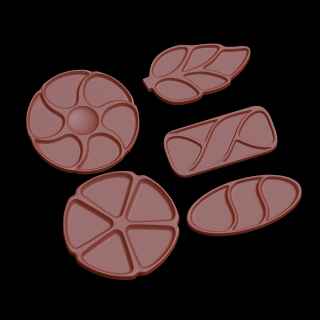 Relief 3D प्रिंट मॉडल .c4d .max .obj .3ds .fbx .stl .blend 