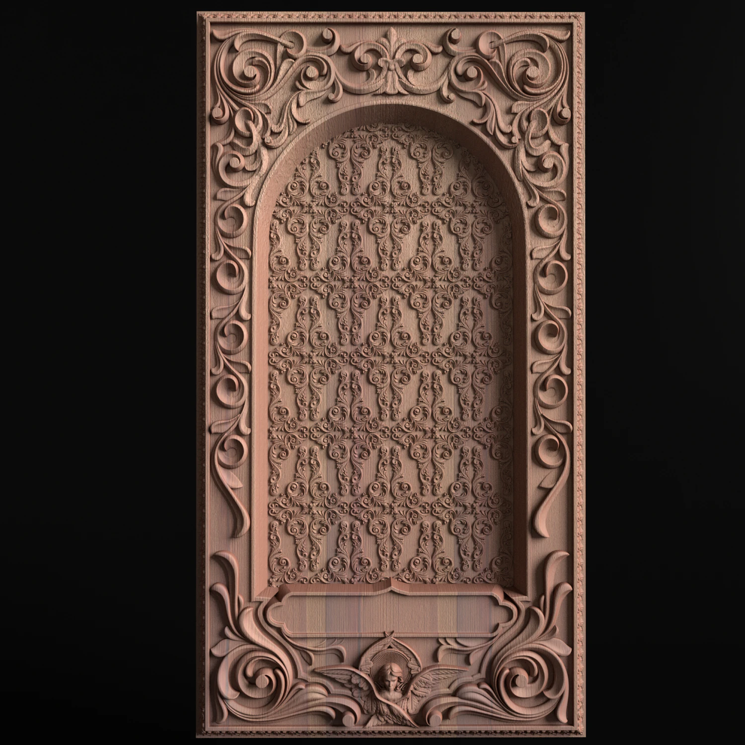 Relief 3D Print Model .c4d .max .obj .3ds .fbx .stl .blend