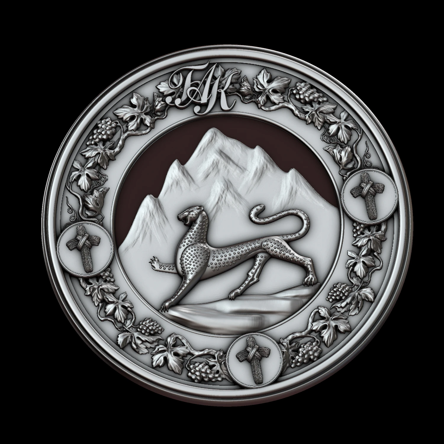 Relief 3D Print Model .c4d .max .obj .3ds .fbx .stl .blend 