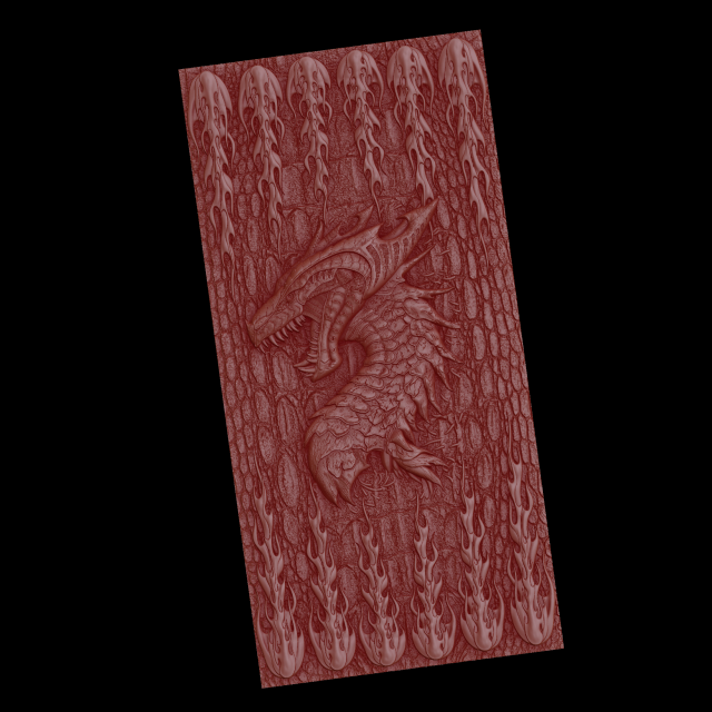 Relief 3D Print Model .c4d .max .obj .3ds .fbx .stl .blend 