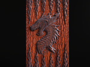 Relief 3D Print Model