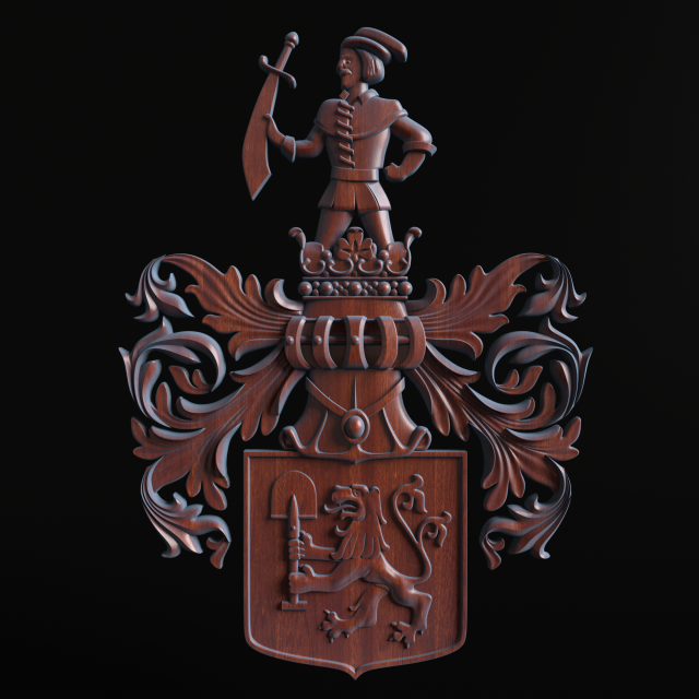 Relief 3D Baskı Modeli .c4d .max .obj .3ds .fbx .stl .blend 