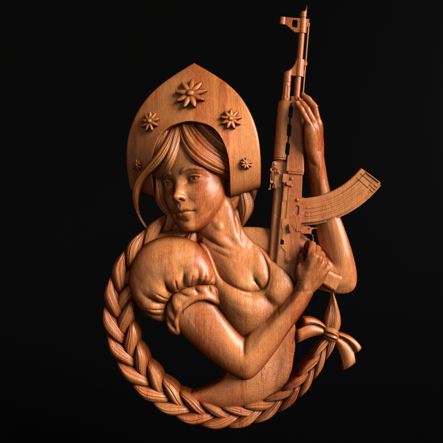 Relief 3D प्रिंट मॉडल .c4d .max .obj .3ds .fbx .stl .blend