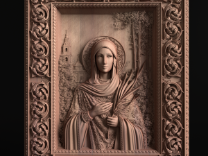 Relief 3D Print Model