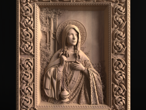 Relief 3Dプリントモデル