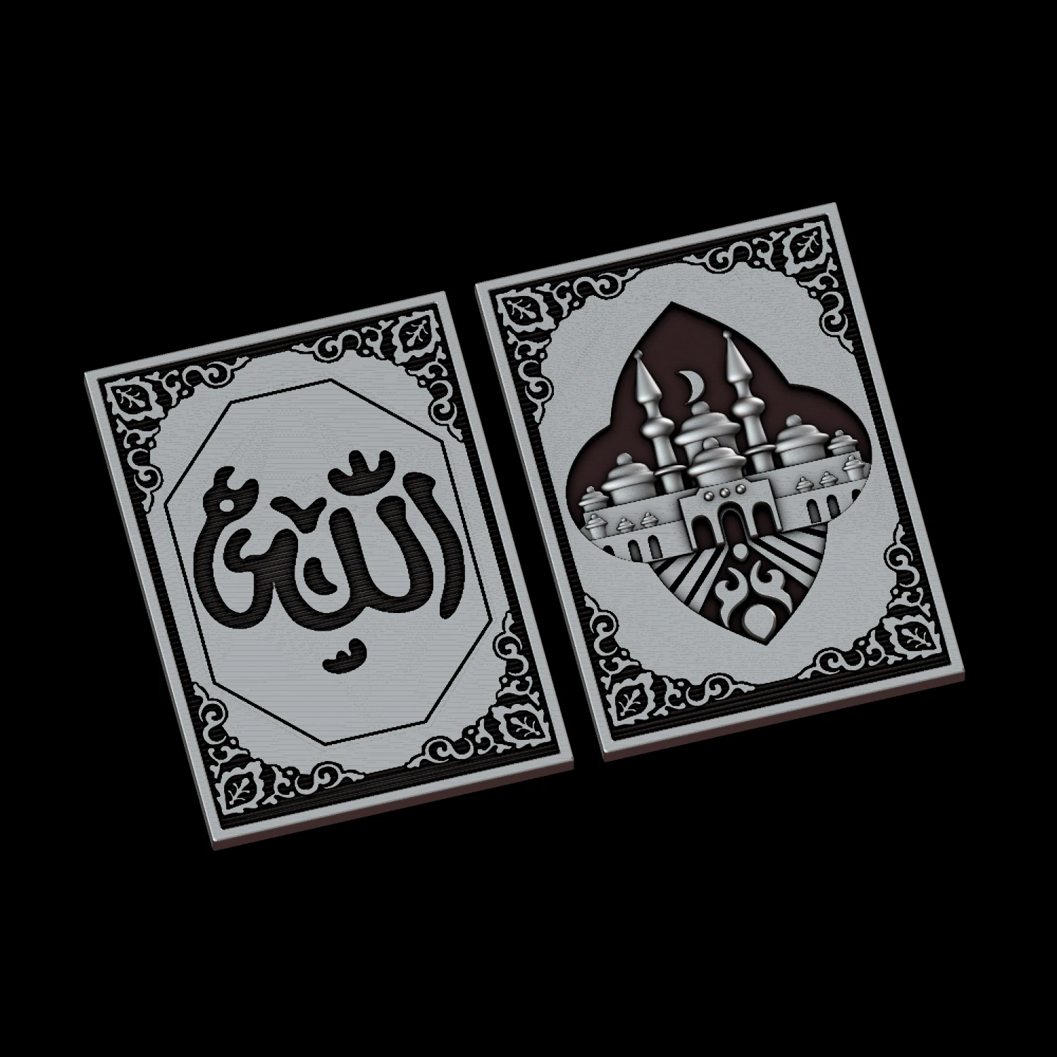 Relief 3D Print Model .c4d .max .obj .3ds .fbx .stl .blend 