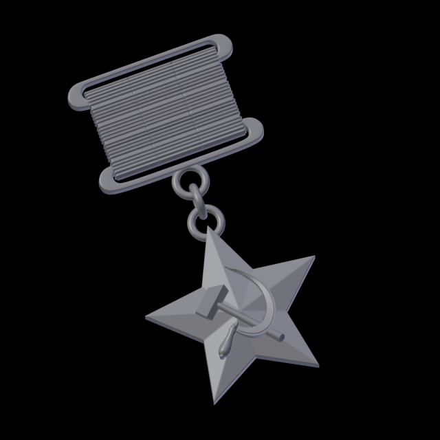 Relief Model do druku 3D .c4d .max .obj .3ds .fbx .stl .blend 