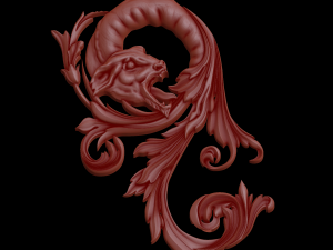 Relief 3D-printmodel