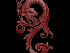 Relief 3D-printmodel