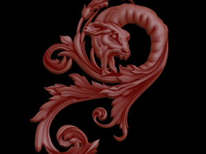 Relief 3D-printmodel