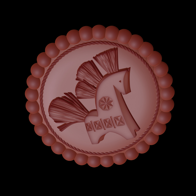 Relief 3D प्रिंट मॉडल .c4d .max .obj .3ds .fbx .stl .blend 