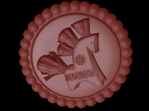 안도 3D 프린트 모델