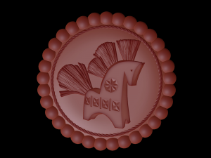 Relief 3D प्रिंट मॉडल