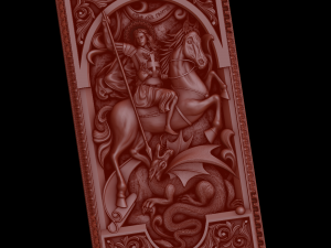 Relief 3D-printmodel