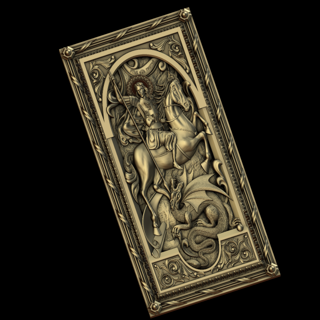 Relief 3D-printmodel .c4d .max .obj .3ds .fbx .stl .blend 
