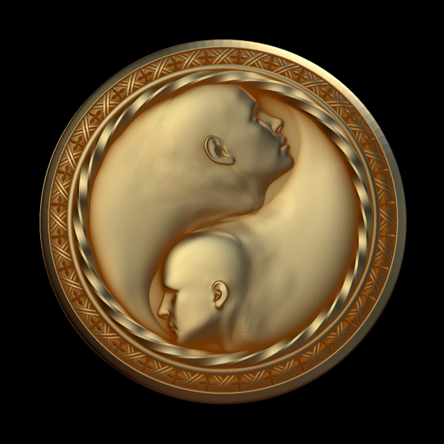 Relief 3D Print Model .c4d .max .obj .3ds .fbx .stl .blend
