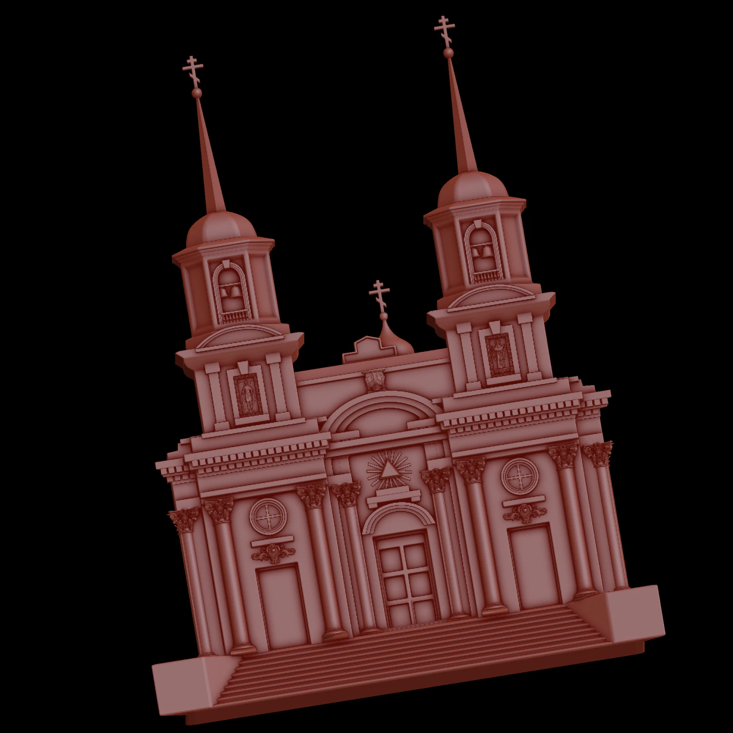 Relief 3D Print Model .c4d .max .obj .3ds .fbx .stl .blend 