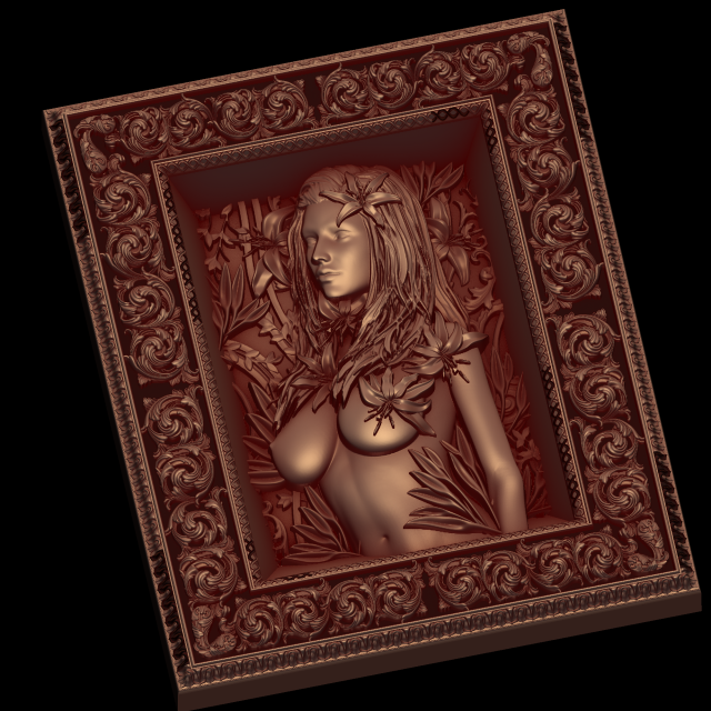Relief 3Dプリントモデル .c4d .max .obj .3ds .fbx .stl .blend