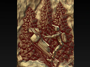Relief 3D Print Model