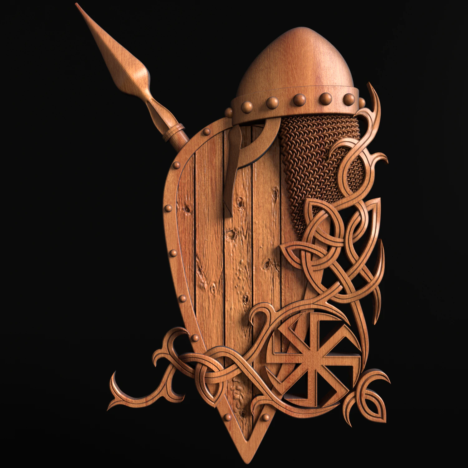 Relief 3D Print Model .c4d .max .obj .3ds .fbx .stl .blend 
