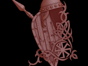 Relief Model Cetak 3D