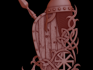 Relief Model Cetak 3D