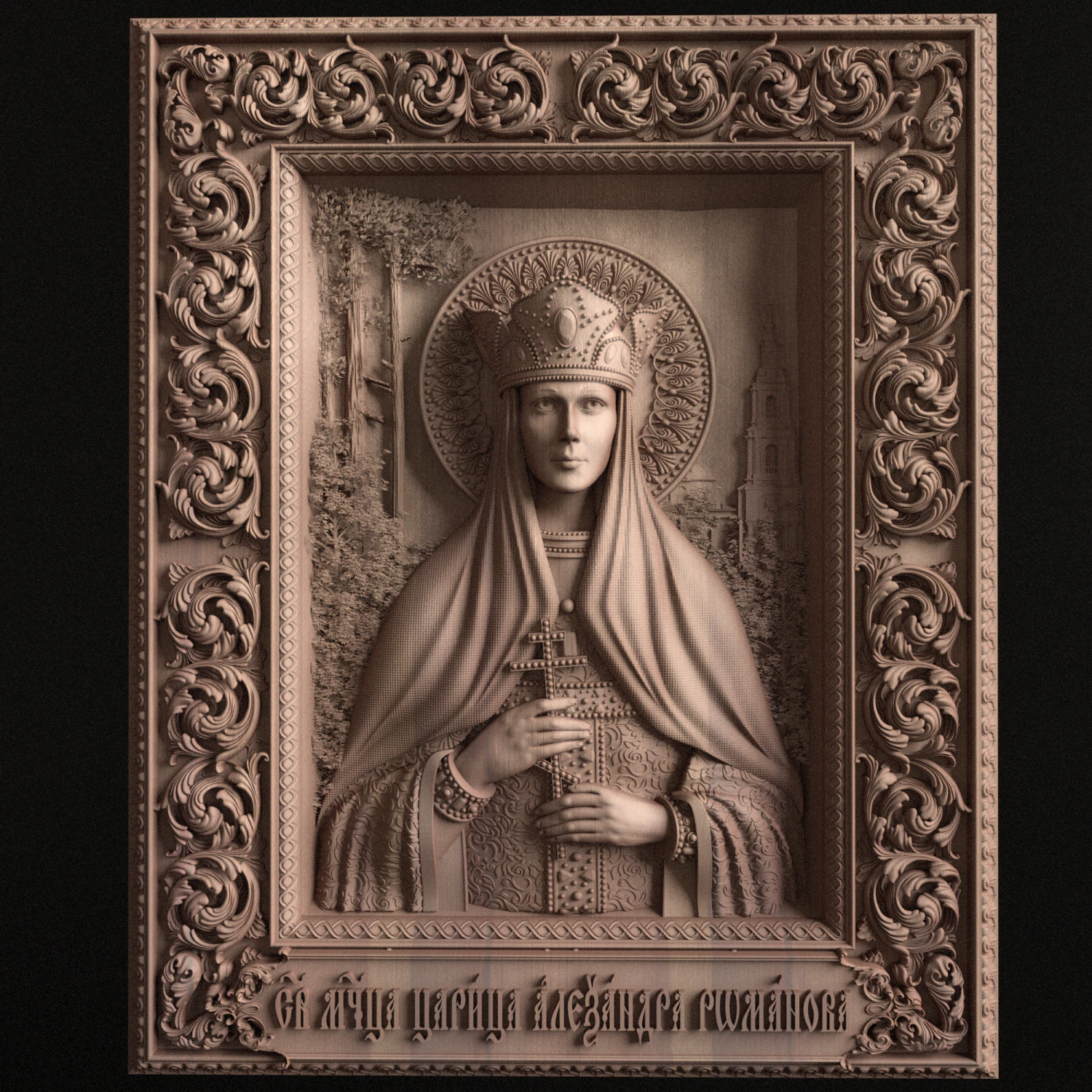 Relief 3D Print Model .c4d .max .obj .3ds .fbx .stl .blend 