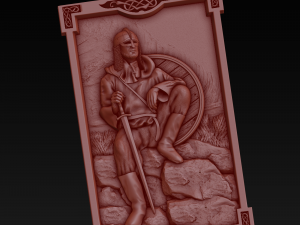 Relief 3D-printmodel