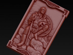 Relief 3D-printmodel