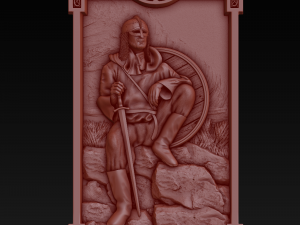 Relief 3D-printmodel