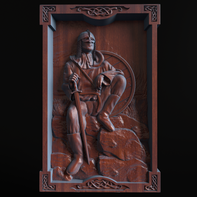 Relief 3D-printmodel .c4d .max .obj .3ds .fbx .stl .blend 