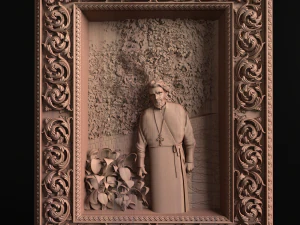 рельєф 3D Принт Модель