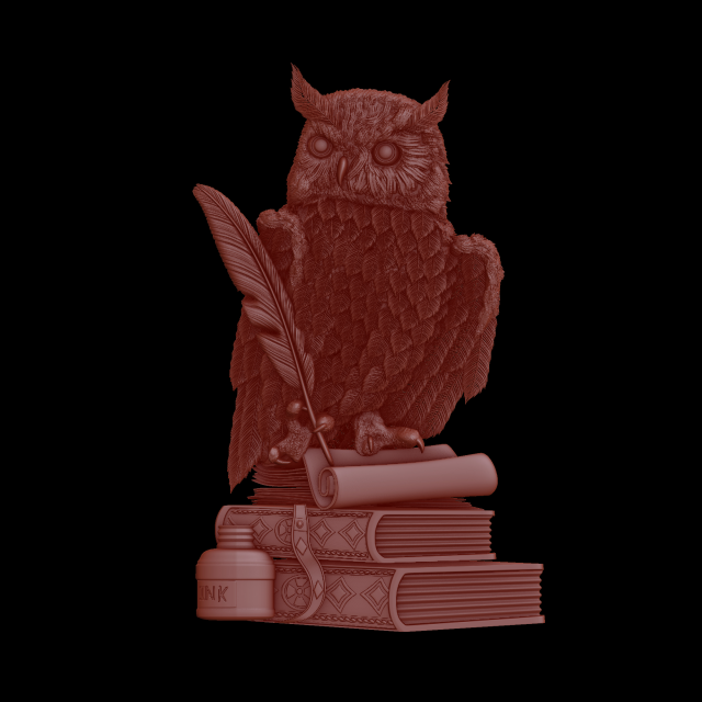 Relief 3D-printmodel .c4d .max .obj .3ds .fbx .stl .blend 