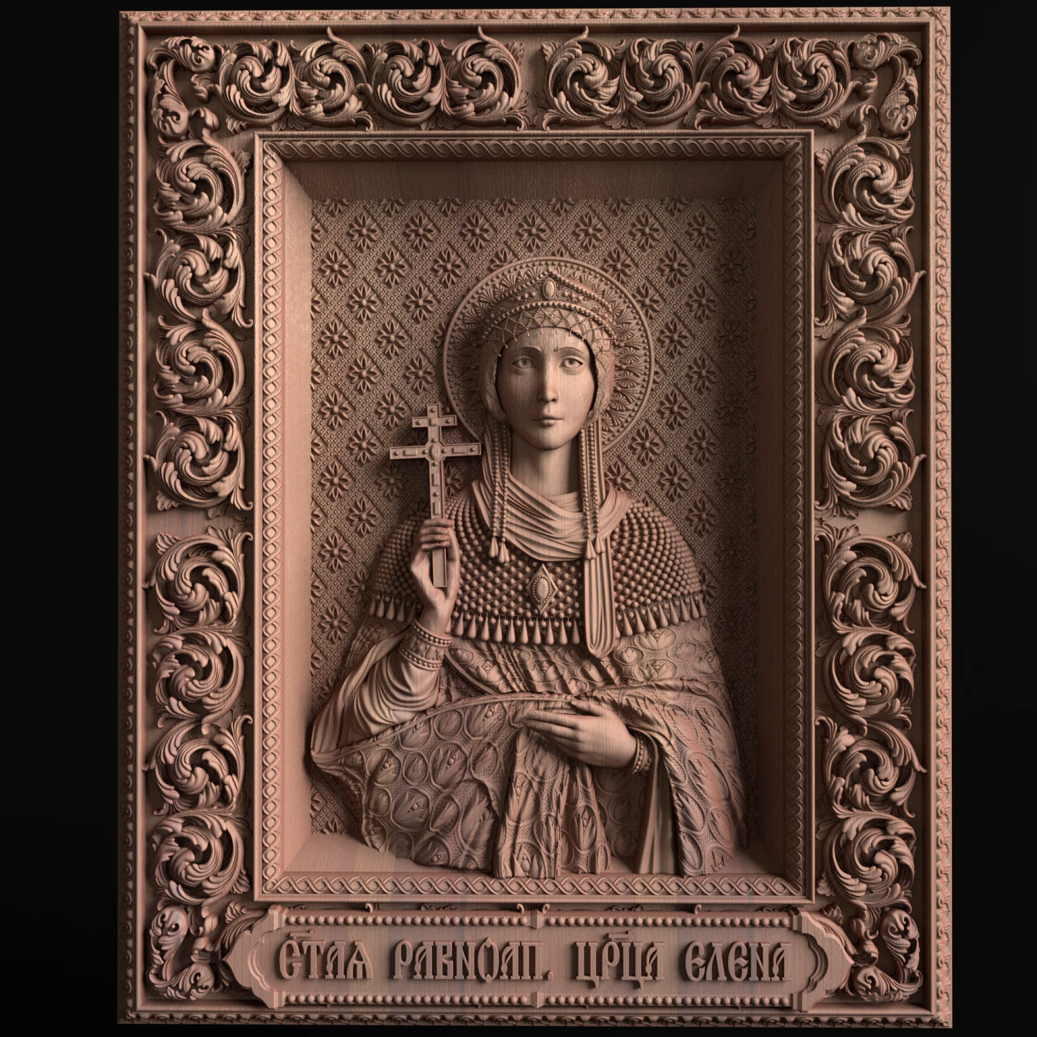 Relief 3D Print Model .c4d .max .obj .3ds .fbx .stl .blend 