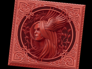 Relief 3D-Druckmodell