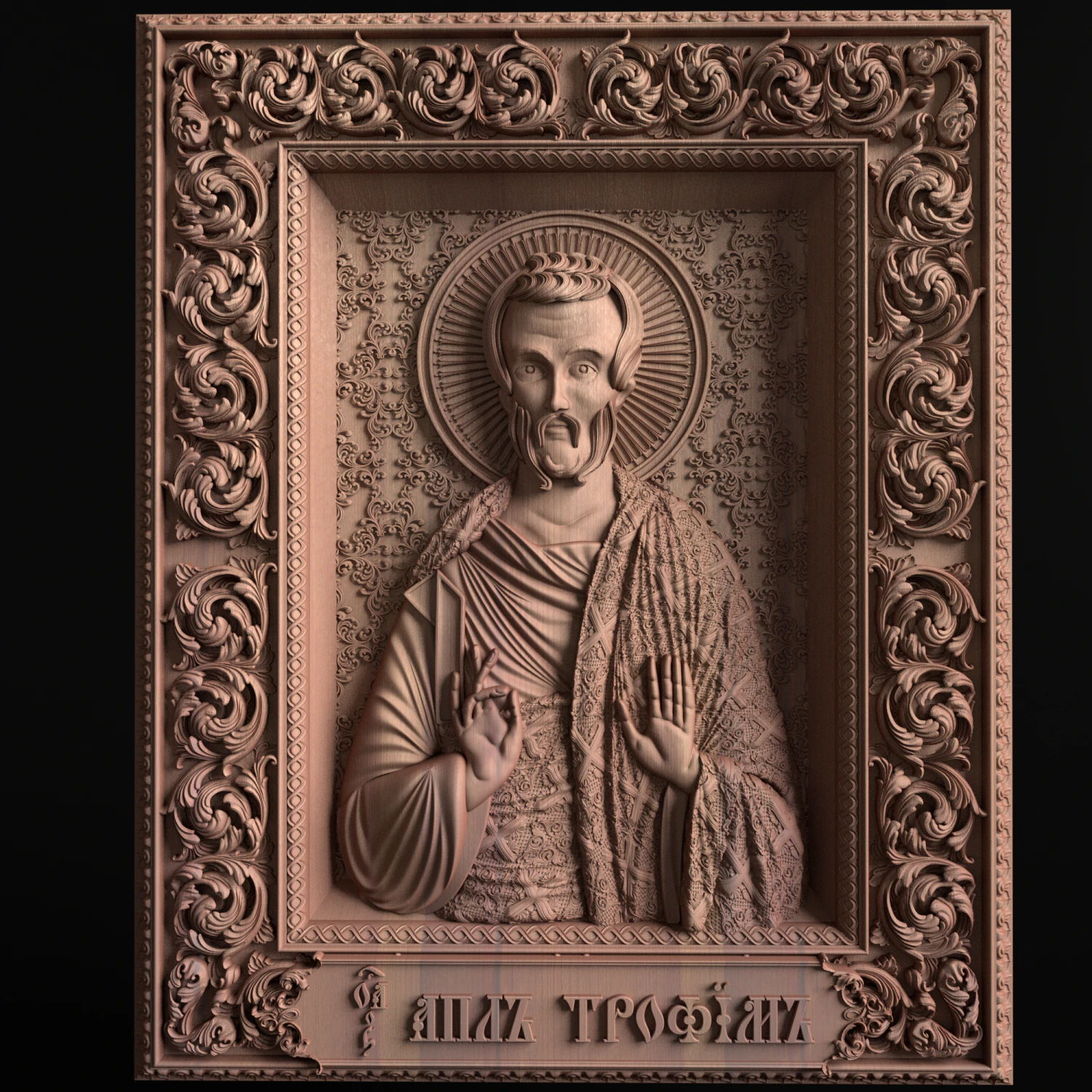 Relief 3D Print Model .c4d .max .obj .3ds .fbx .stl .blend 