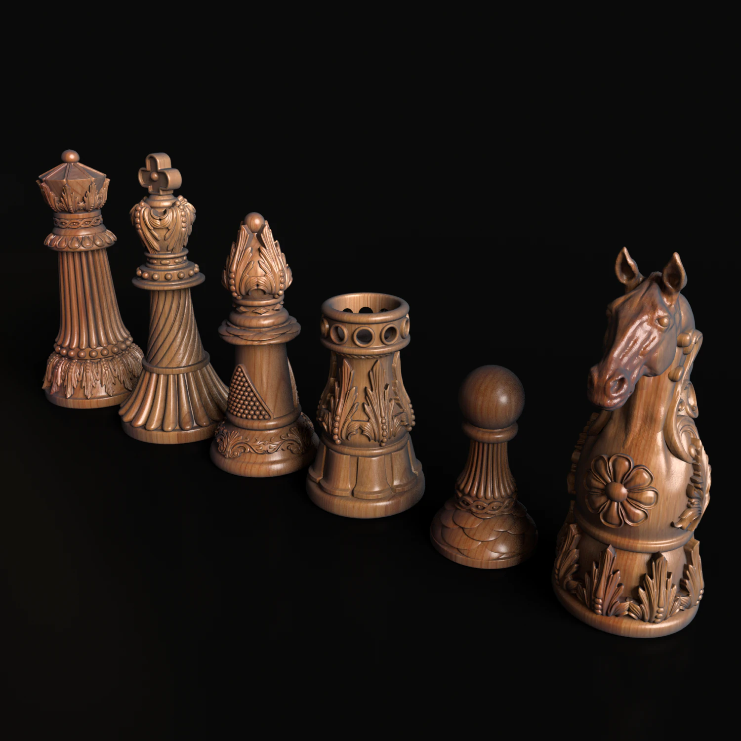 Relief 3D Print Model .c4d .max .obj .3ds .fbx .stl .blend 