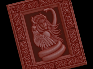 Relief 3Dプリントモデル
