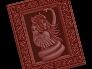 Relief 3D Print Model