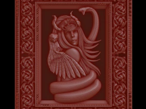 Relief 3D Print Model