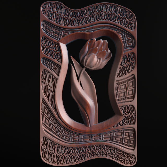 Relief Modelo de Impressão 3D .c4d .max .obj .3ds .fbx .stl .blend 