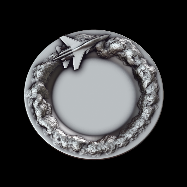 Relief 3D printmodel .c4d .max .obj .3ds .fbx .stl .blend