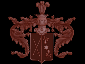 Relief 3D-Druckmodell