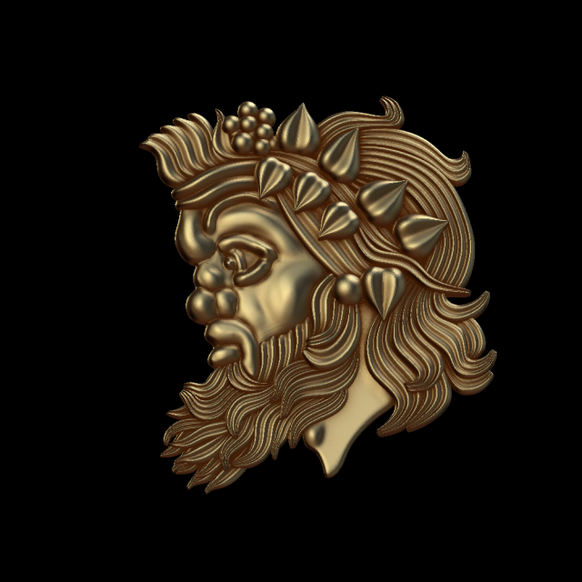 Relief Model do druku 3D .c4d .max .obj .3ds .fbx .stl .blend 